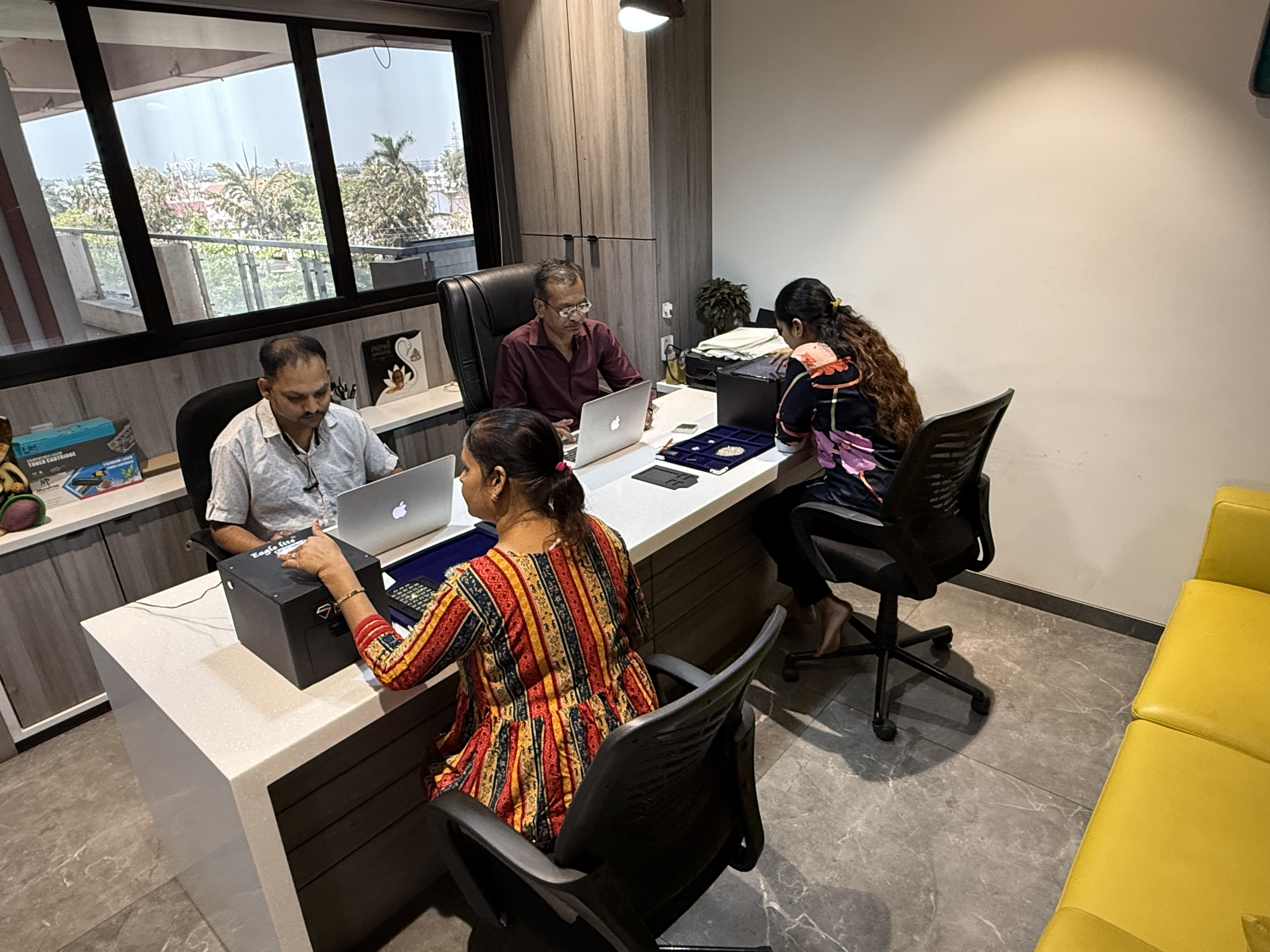 Trishiv Gems LLP — CVD Checking area